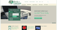 Desktop Screenshot of bankofoakfield.com